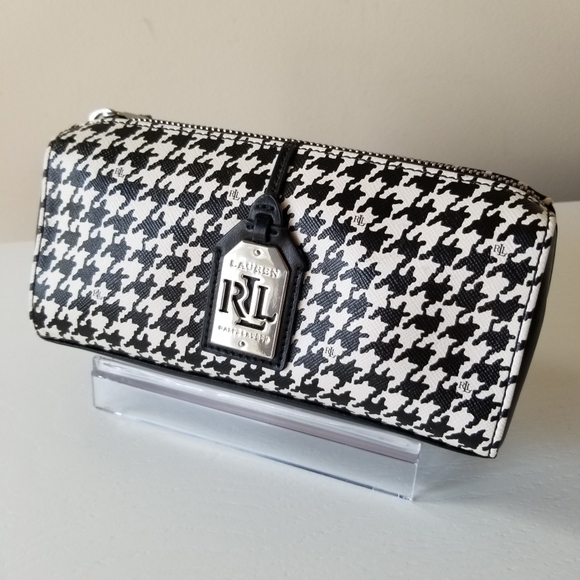 Lauren Ralph Lauren Handbags - Lauren Ralph Lauren Houndstooth Cosmetic Case